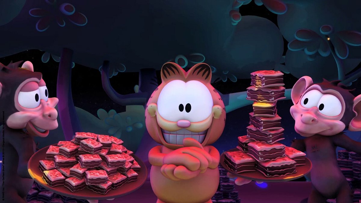 the garfield show