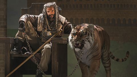 The Walking Dead, Staffel 7 - Ezekiel und Tiger Shiva - Foto: AMC