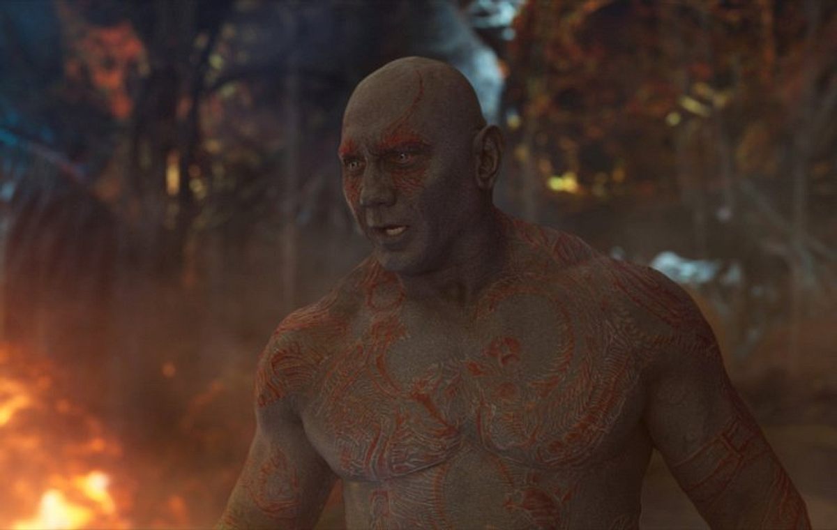 Dave Bautista Drax Guardians of the Galaxy