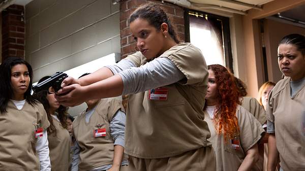 Die 5. Staffel Orange Is the New Black startet ungewohnt brutal. Foto: Cara Howe/Netflix - Foto: Die 5. Staffel Orange Is the New Black startet ungewohnt brutal. Foto: Cara Howe/Netflix