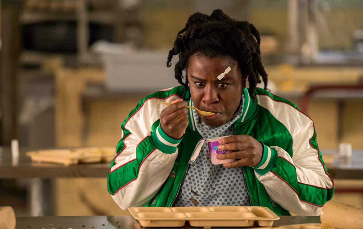 Uzo Aduba (spielt Crazy Eyes): Es geht um Macht - und darum, was passiert, wenn du sie plötzlich bekommst! Foto: Cara Howe/Netflix