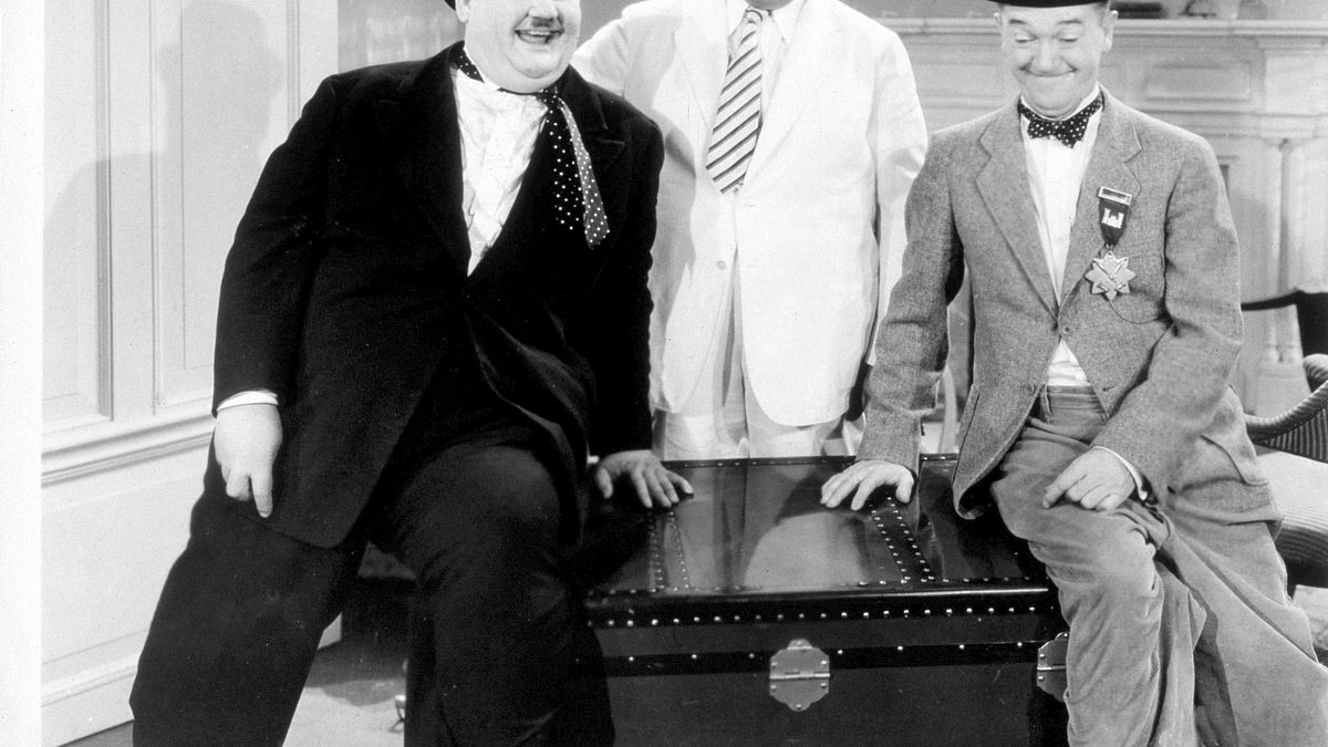 dick und doof - lange leitung