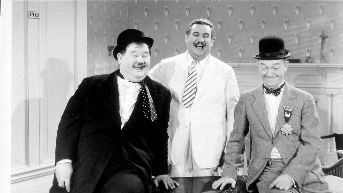dick und doof - lange leitung