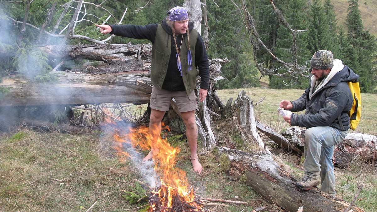 das survival-duo: zwei männer, ein ziel