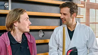 Sturm der Liebe: Florian Stadler (rechts) als Nils Heinemann. Foto: ARD / Christof Arnold - Foto: Sturm der Liebe: Florian Stadler (rechts) als Nils Heinemann. Foto: ARD / Christof Arnold