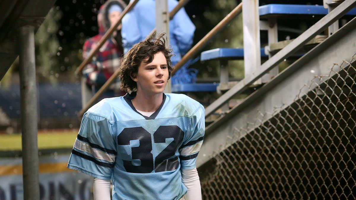 the middle