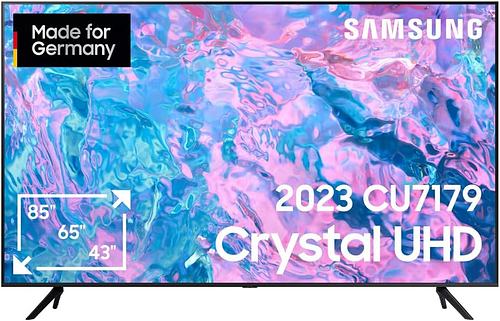 SAMSUNG Crystal UHD CU7100 (2023) 43 Zoll  UHD 4K, SMART TV)