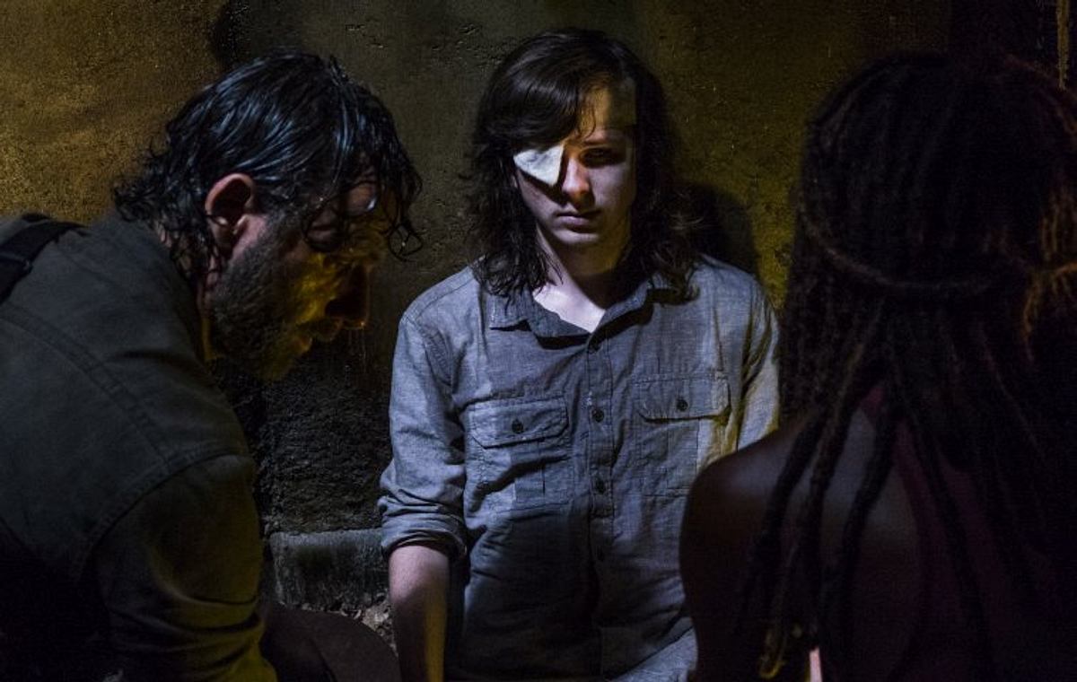 The Walking Dead Carl Serie