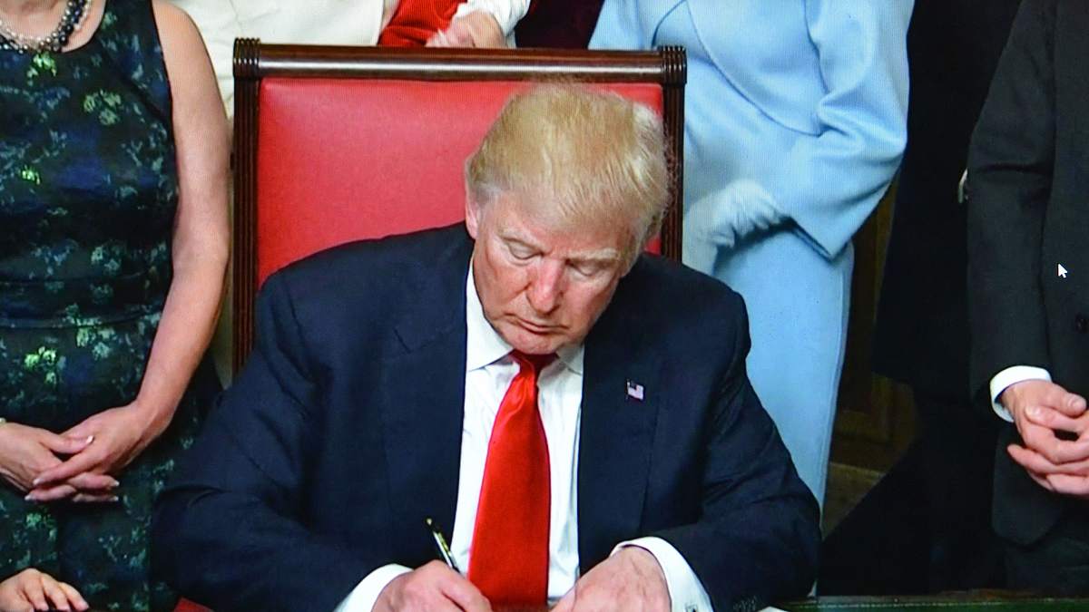 trump: unprecedented