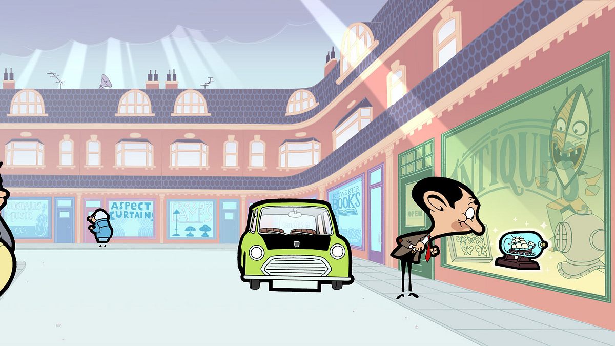 mr. bean - die cartoon-serie