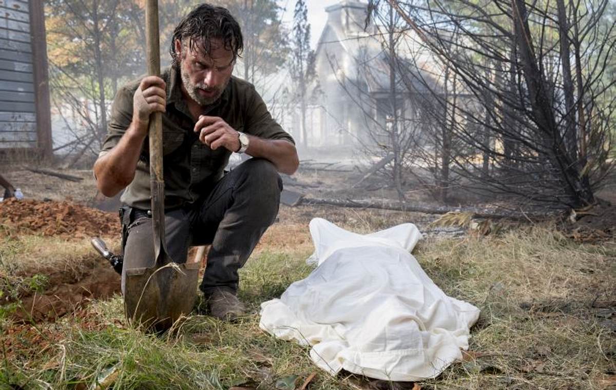 The Walking Dead Carl Rick