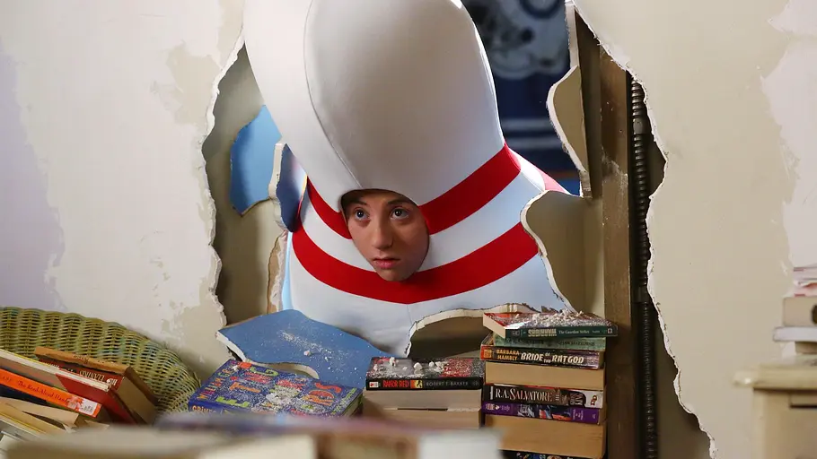 the middle