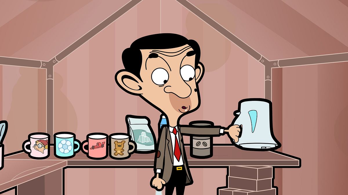 mr. bean - die cartoon-serie