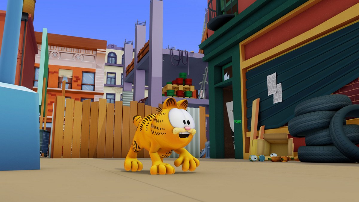 the garfield show