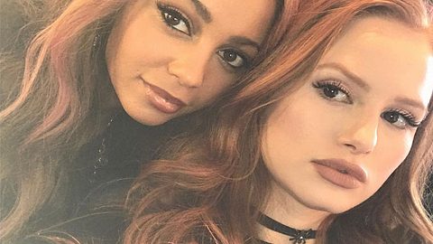 Vanessa Morgan (Toni Topaz) und Cheryl Blossom (Madelaine Petsch) von RIverdale - Foto: instagram.com/vanessamorgan