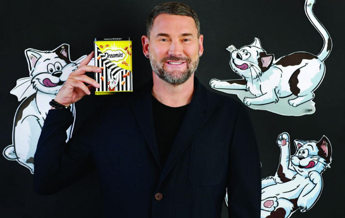 GNTM: Michael Michalsky designt stylische Katzen-Dose für Dreamies