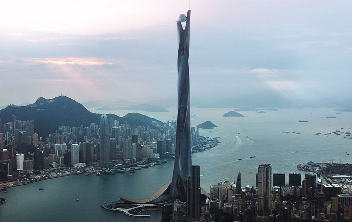 Skyscraper Tower Scene