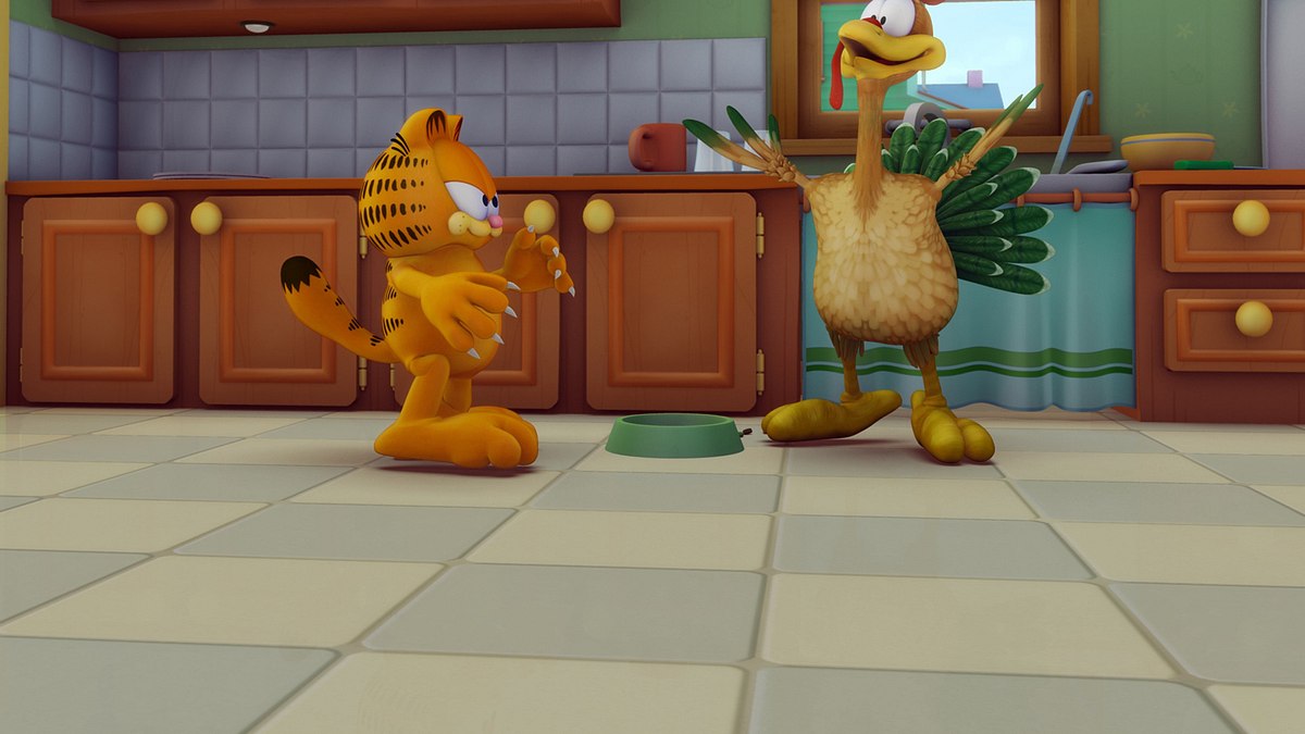 the garfield show