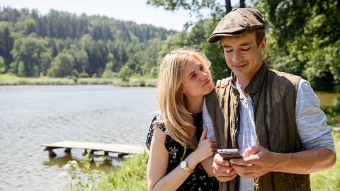 Larissa Marolt Sebastian Fischer Sturm der Liebe - Foto: ARD / Christof Arnold