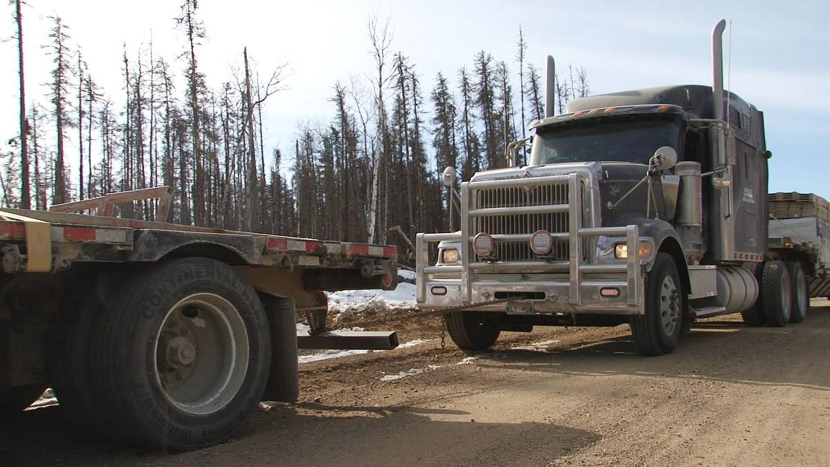 ice road truckers - gefahr auf dem eis