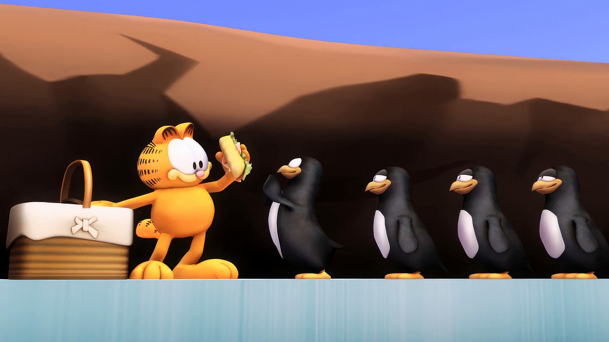 the garfield show