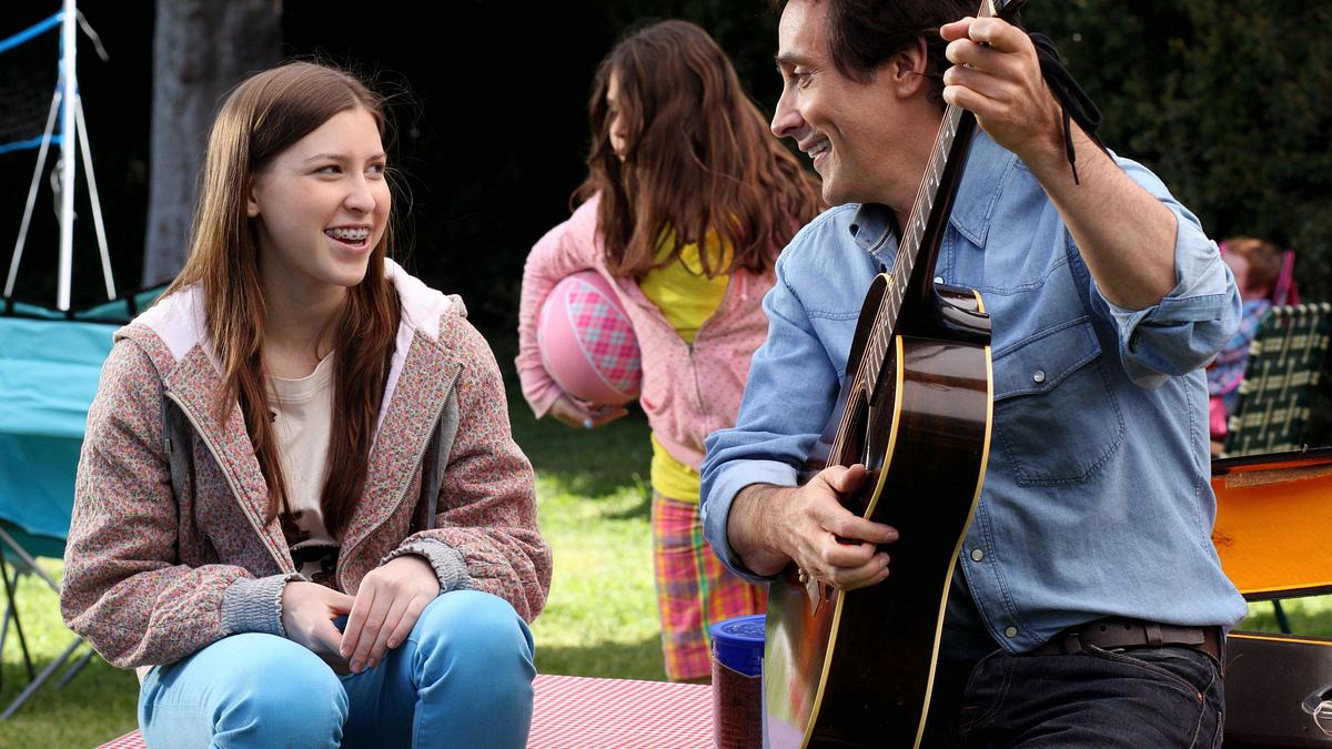 the middle