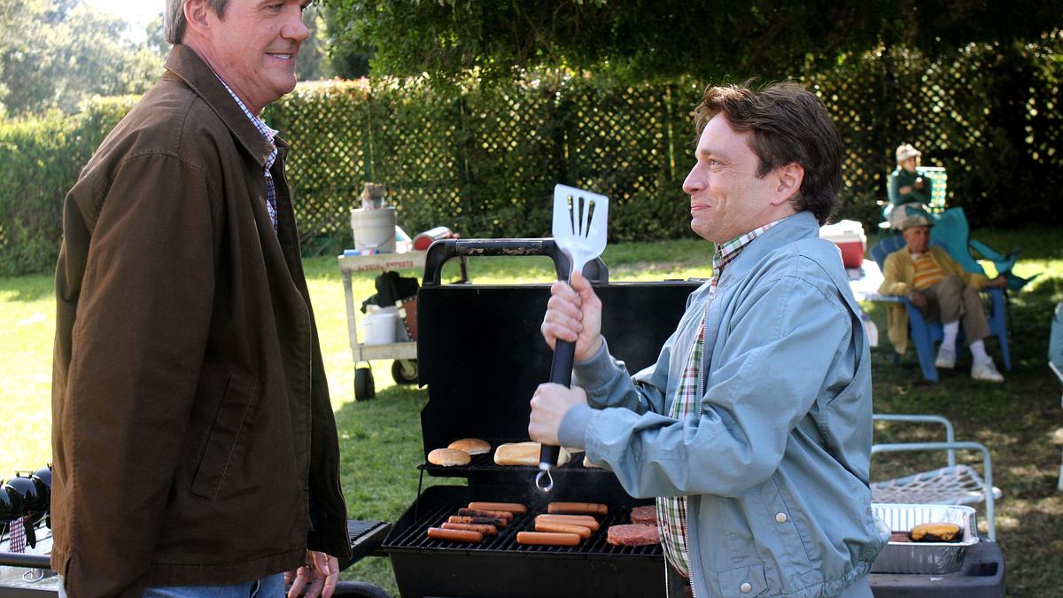 the middle