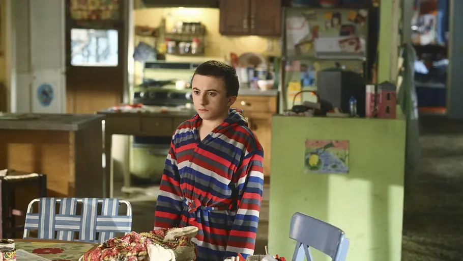 the middle