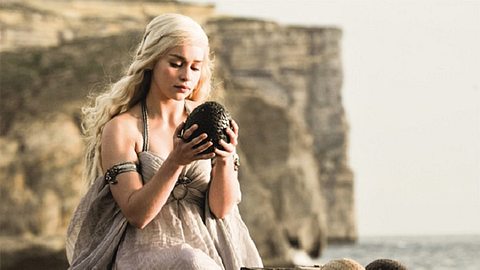 Daenerys Targaryen (Emilia Clarke) Game of Throens Dracheneier - Foto: HBO