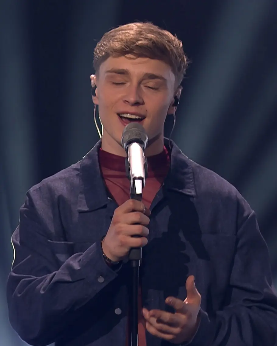 Tyrell Hagedorn beim DSDS Halbfinale 