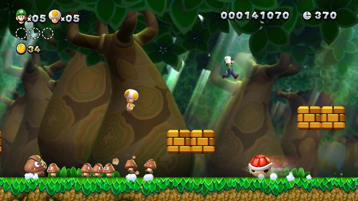 New Super Mario Bros. U Deluxe Switch Luigi