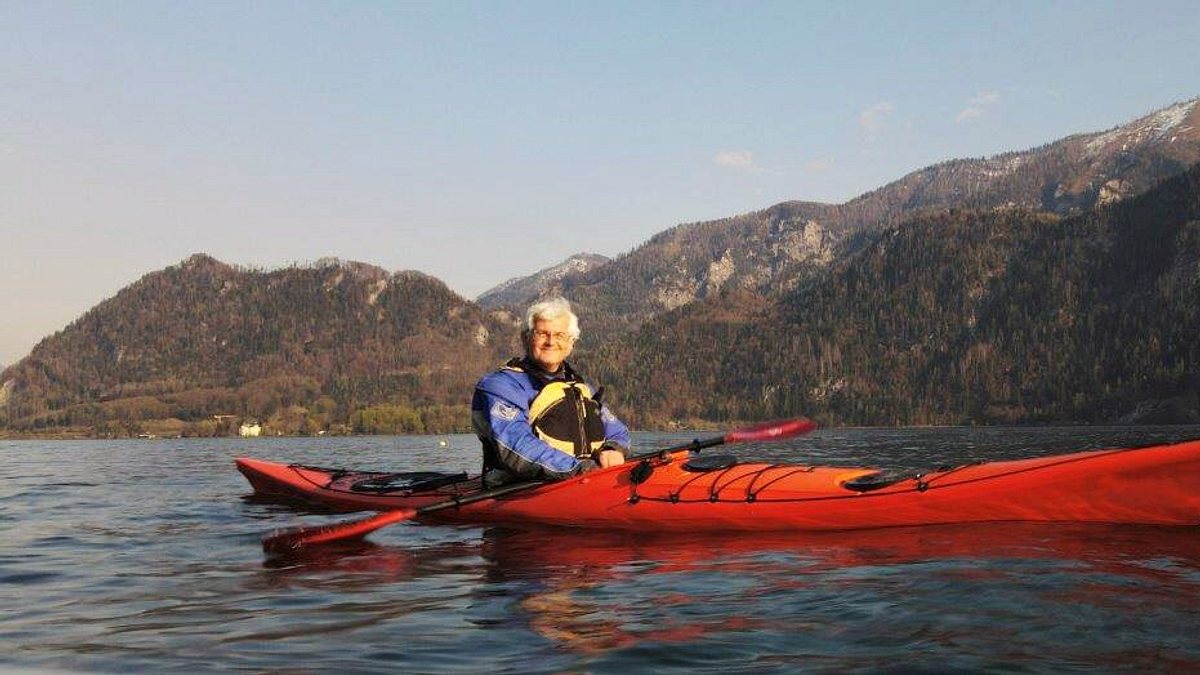 mit dem kajak durch das salzkammergut - eine reise in vier jahreszeiten