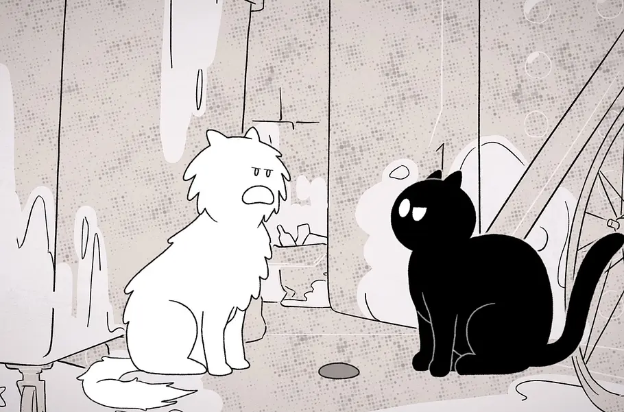 Verdammte Katze! verdammte katze!