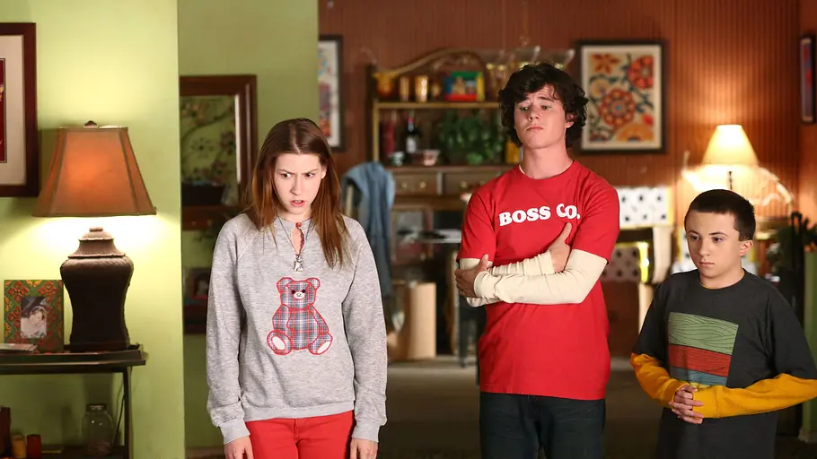 the middle