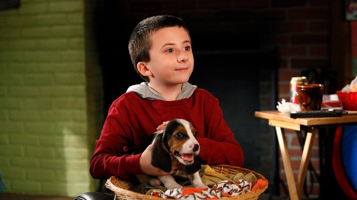 the middle