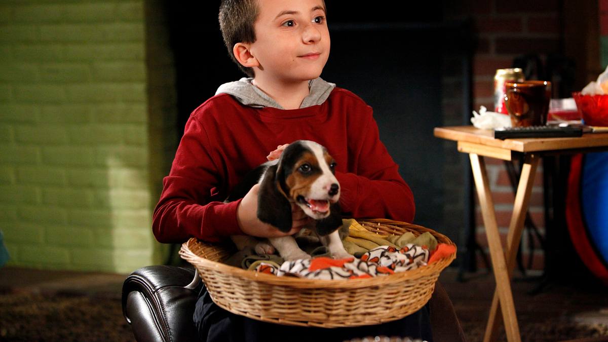 the middle