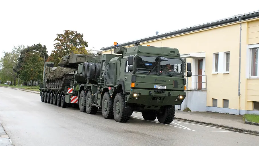 der bundeswehr-mammut - die xxl-zugmaschine