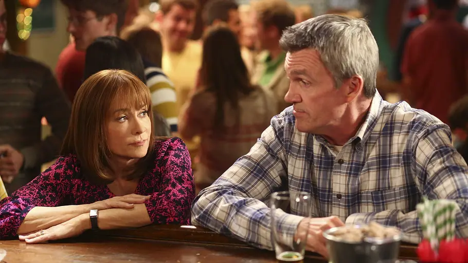 the middle
