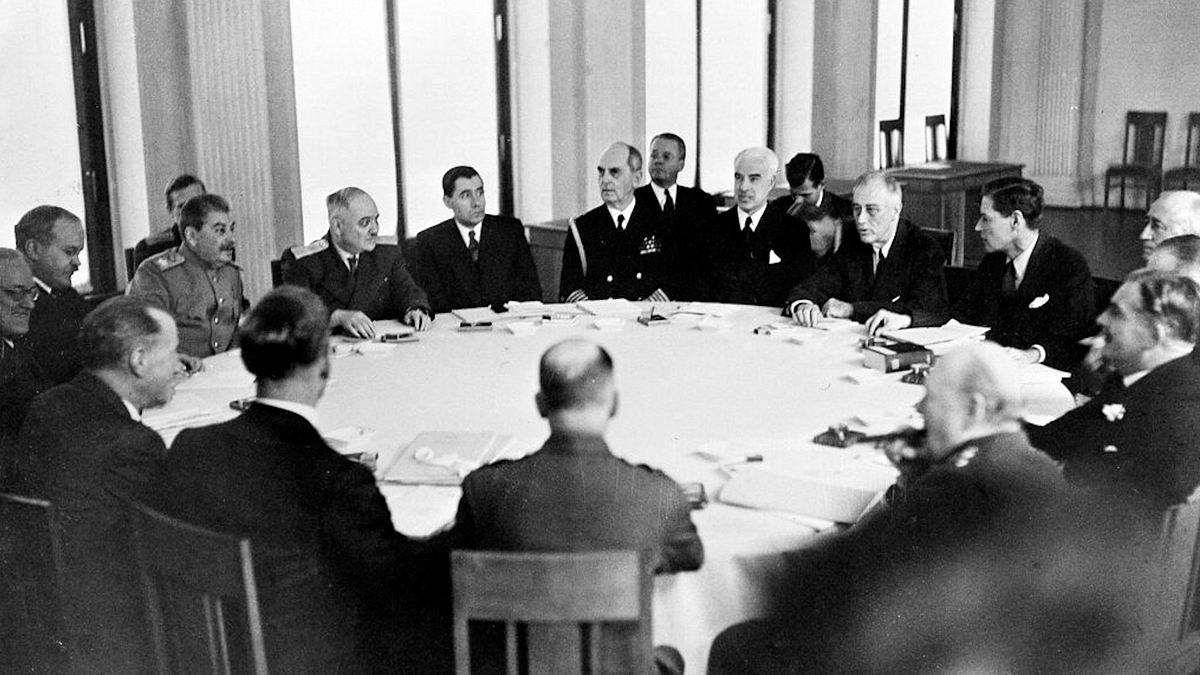 churchill, roosevelt & stalin: der weg nach jalta