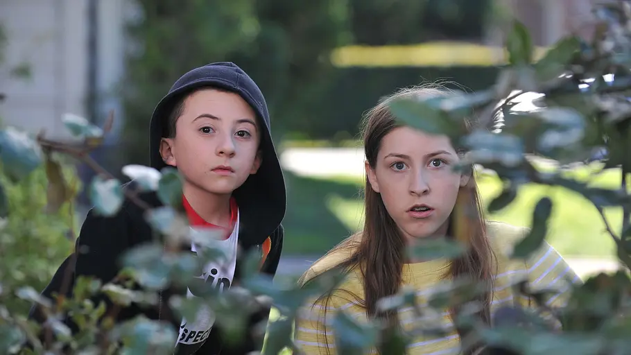 the middle