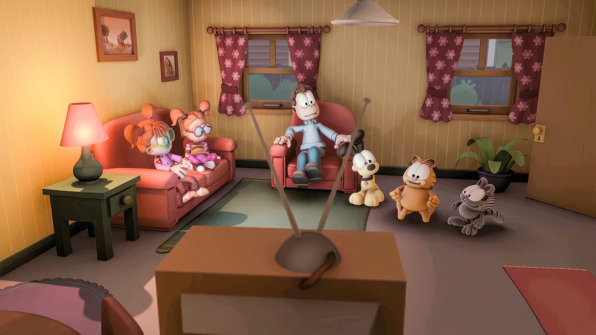 the garfield show