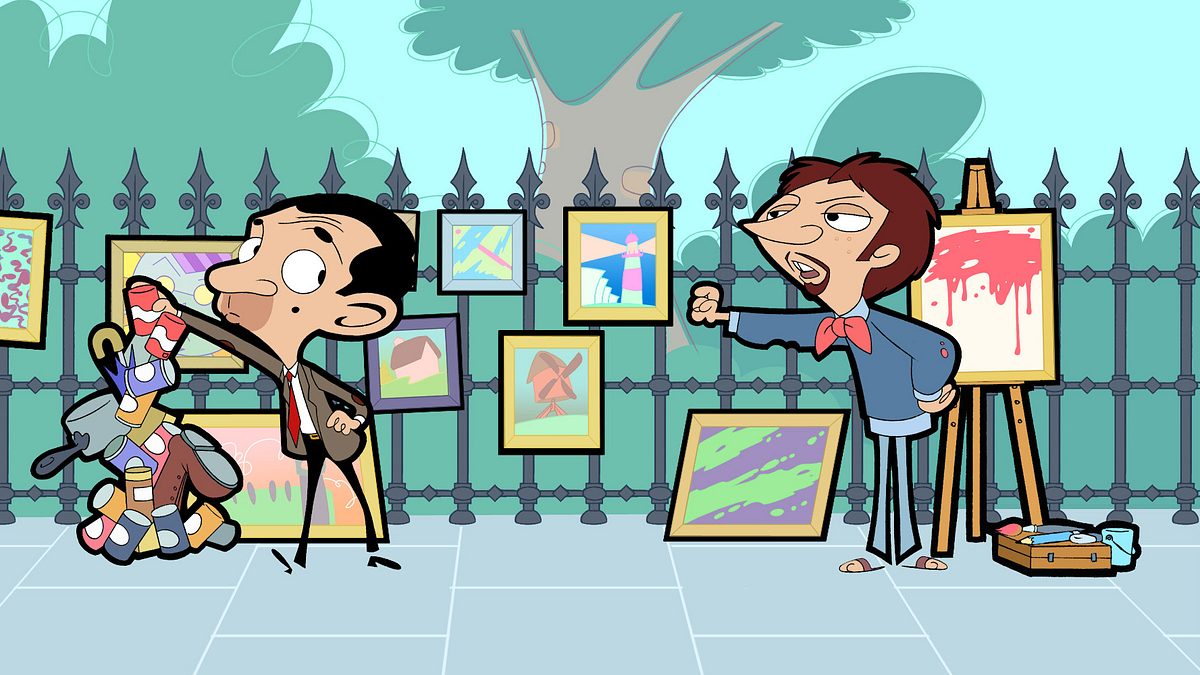 mr. bean - die cartoon-serie