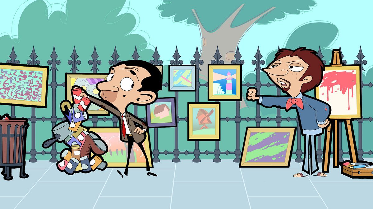 mr. bean - die cartoon-serie