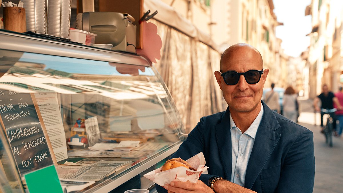 stanley tucci in italien