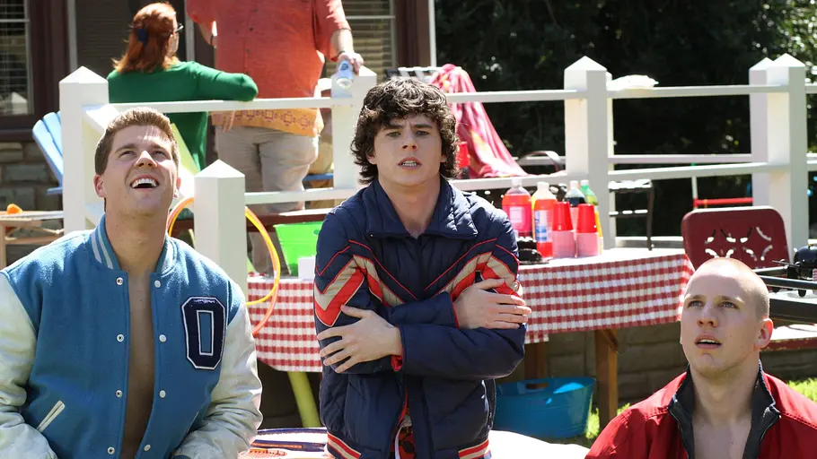 the middle