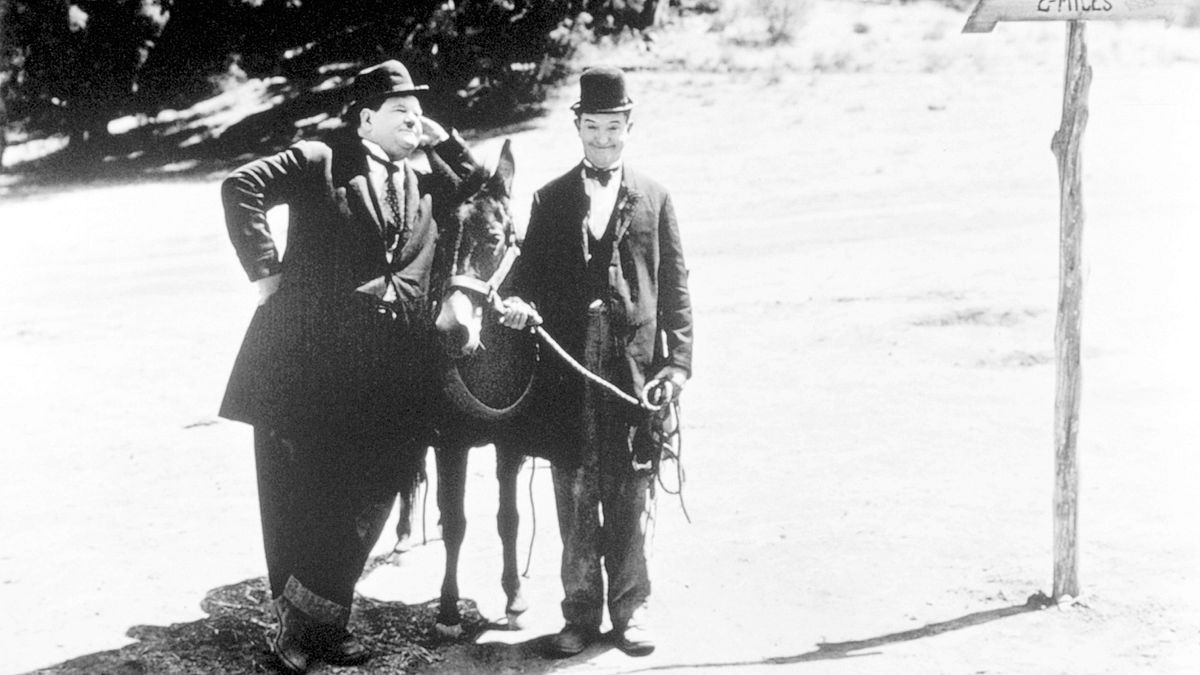 dick und doof im wilden westen