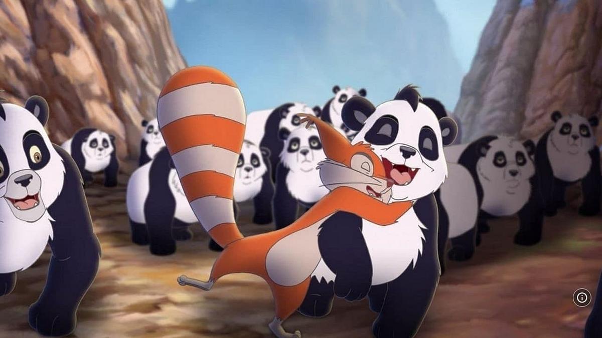 Kleiner starker Panda Kleiner starker Panda