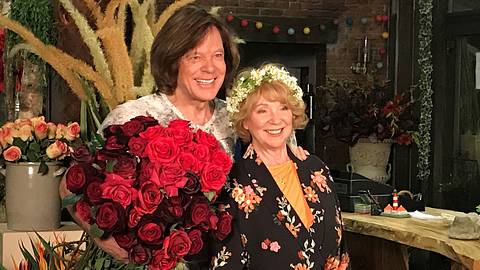 Rote Rosen Jürgen Drews und Madeleine Lierck-Wien - Foto: Chiara Dülberg