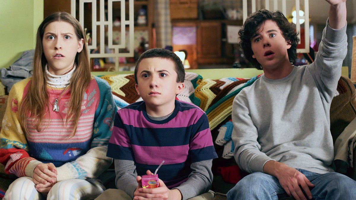 the middle