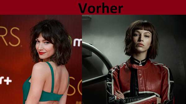 Ursula Corbero alias Tokio hat in Staffel 3 von Haus des Geldes kurze Haare - Foto: Getty Images & Netflix/Â©Jeosm Â©Roberto Garver